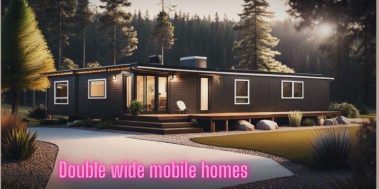 double wide mobile homes