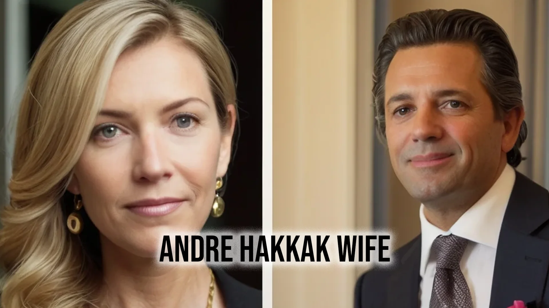 Andre Hakkak wife