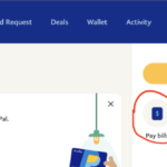 amex paypal bill pay payments ending